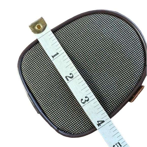 EMIRATES Brown Nylon Small Travel Pouch Accessory Case Bag - Picture 5 of 7